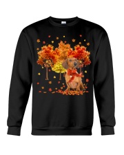 Fall Forest - Red Dachshund Crewneck Sweatshirt tile