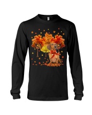 Fall Forest - Red Dachshund Long Sleeve Tee tile