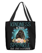 Sprinkle - BLACK American Cocker Spaniel All-Over Tote tile