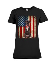 Great Dane - American Flag Premium Fit Ladies Tee tile