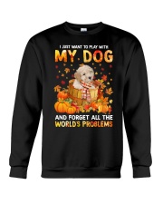 Forget Problems - CREAM Toy Poodle Crewneck Sweatshirt tile