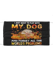 Forget Problems - CREAM Toy Poodle Mask tile