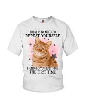 Repeat - Cat 2 Youth T-Shirt tile