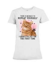 Repeat - Cat 2 Premium Fit Ladies Tee tile