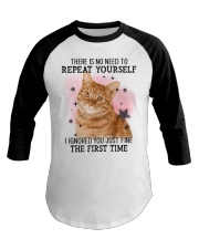 Repeat - Cat 2 Baseball Tee tile