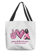 Cure - American Cocker Spaniel 1 All-Over Tote tile