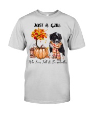 Fall And - Bernedoodle Premium Fit Mens Tee tile
