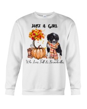 Fall And - Bernedoodle Crewneck Sweatshirt tile