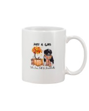 Fall And - Bernedoodle Mug tile