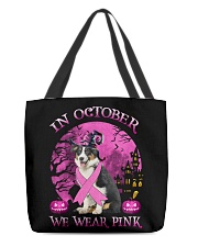 Pink Moon - Australian Shepherd 2 All-Over Tote tile