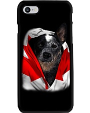Canada Flag - Blue Heeler Phone Case tile