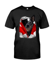 Canada Flag - Blue Heeler Classic T-Shirt front