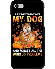Forget Problems - Shiba Inu 1 Phone Case tile