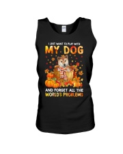 Forget Problems - Shiba Inu 1 Unisex Tank tile