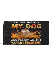Forget Problems - Shiba Inu 1 Mask tile