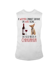 She Also Needs - Chihuahua Dog Sleeveless Tee tile