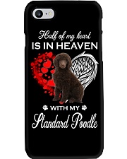 In Heaven - CHOCOLATE Standard Poodle Phone Case tile