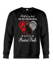 In Heaven - CHOCOLATE Standard Poodle Crewneck Sweatshirt tile