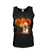 Fall Forest - Golden Retriever 1 Unisex Tank tile