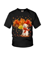 Fall Forest - Golden Retriever 1 Youth T-Shirt tile