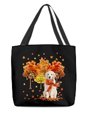 Fall Forest - Golden Retriever 1 All-Over Tote tile