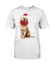 Christmas Cheer - Golden Retriever 2 Classic T-Shirt tile