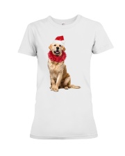 Christmas Cheer - Golden Retriever 2 Premium Fit Ladies Tee tile