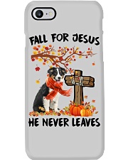 Autumn Cross - Australian Shepherd 2 Phone Case tile