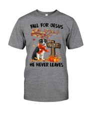 Autumn Cross - Australian Shepherd 2 Classic T-Shirt tile