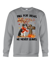 Autumn Cross - Australian Shepherd 2 Crewneck Sweatshirt tile