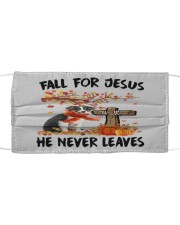 Autumn Cross - Australian Shepherd 2 Mask tile