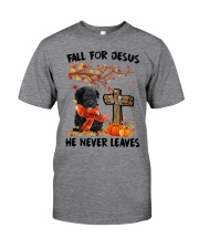 Autumn Cross - BLACK Maltipoo Classic T-Shirt tile