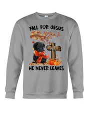 Autumn Cross - BLACK Maltipoo Crewneck Sweatshirt tile