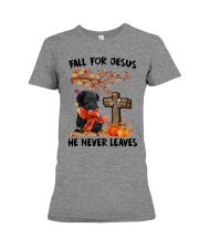 Autumn Cross - BLACK Maltipoo Premium Fit Ladies Tee tile