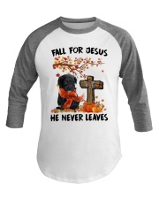 Autumn Cross - BLACK Maltipoo Baseball Tee tile