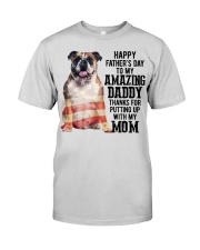Father Day - English Bulldog Premium Fit Mens Tee tile