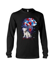 Balloons love 4th - Staffordshire Bull Terrier 3 Long Sleeve Tee tile