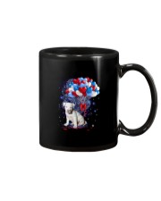 Balloons love 4th - Staffordshire Bull Terrier 3 Mug tile