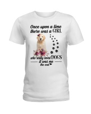 Really Loved - Golden Retriever 1 Ladies T-Shirt tile
