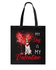 My Valentine - English Pointer Tote Bag tile