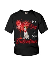 My Valentine - English Pointer Youth T-Shirt tile