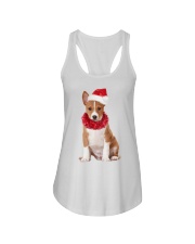 Christmas Cheer - Basenji Ladies Flowy Tank tile