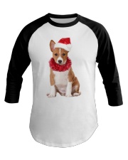Christmas Cheer - Basenji Baseball Tee tile