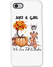 Girl Love Fall And - Husky Phone Case tile