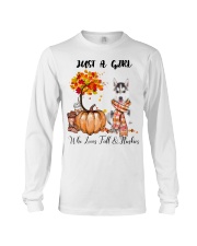 Girl Love Fall And - Husky Long Sleeve Tee tile