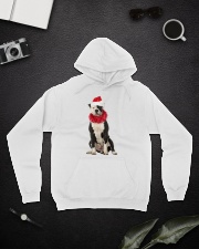 Christmas Cheer - American Bulldog Hooded Sweatshirt lifestyle-unisex-hoodie-front-9