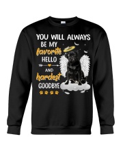 Hardest Goodbye - Black Pug Crewneck Sweatshirt tile
