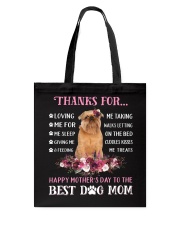 Thanks Mom - Brussels Griffon 2 Tote Bag tile