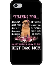 Thanks Mom - Brussels Griffon 2 Phone Case tile