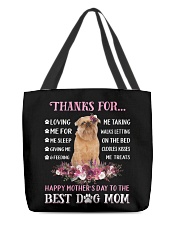 Thanks Mom - Brussels Griffon 2 All-Over Tote tile